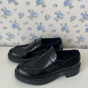 Tony Bianco Black Loafers